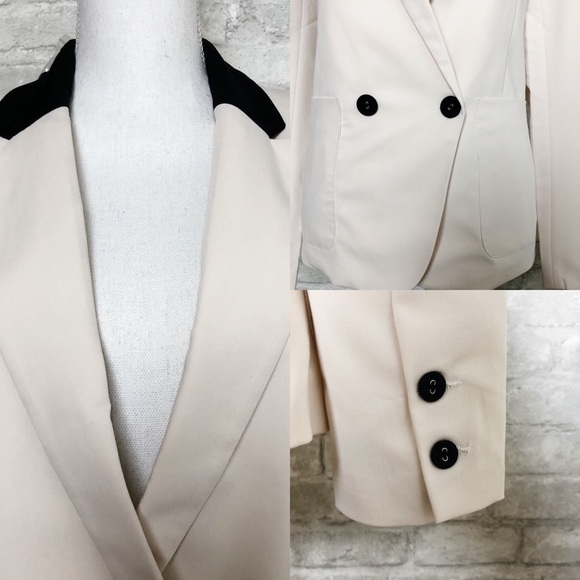 NWT Bardot & Jarlo | Daria Contrast Blazer XS - Picture 4 of 8